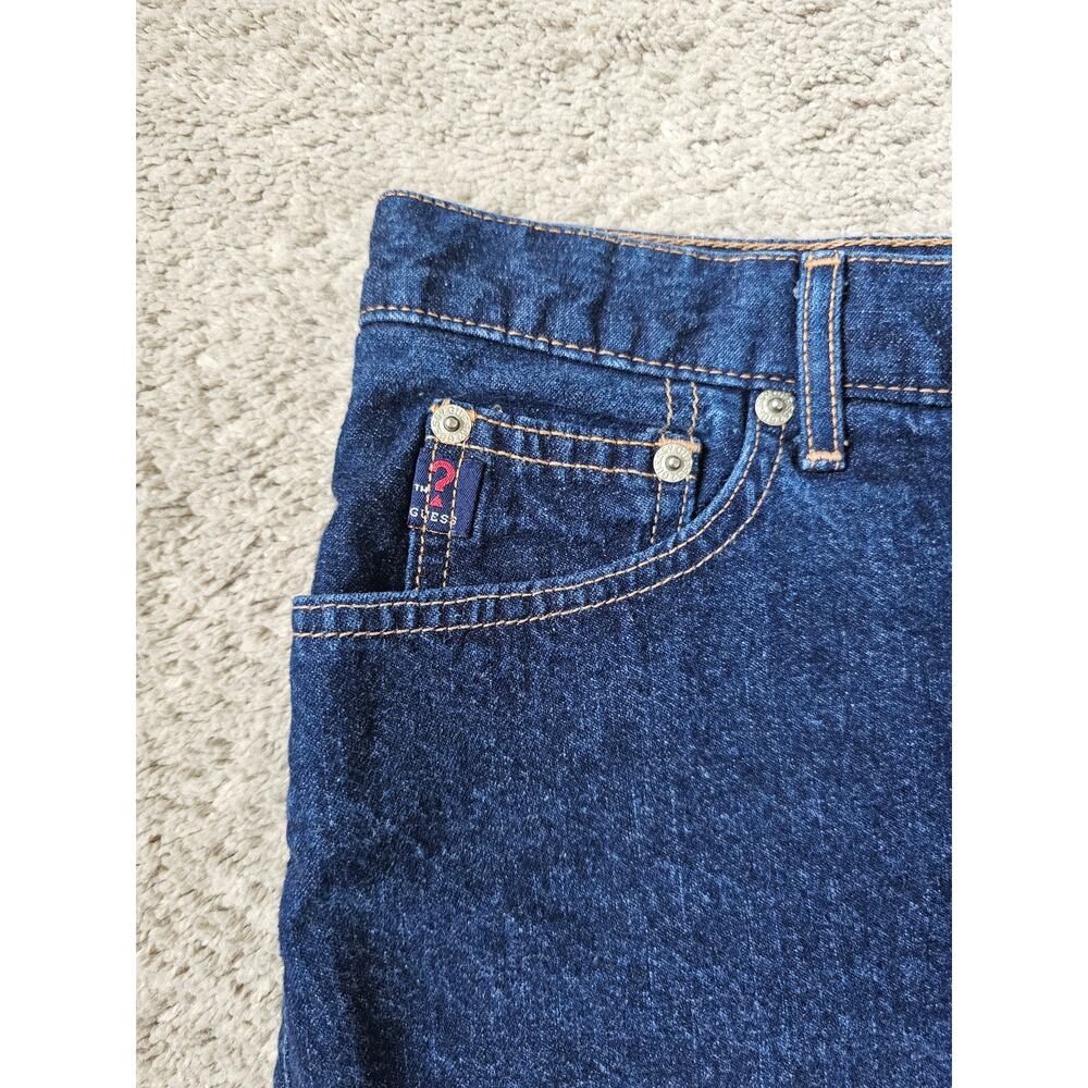 VTG 90’s Women’s GUESS denim short shorts retro size 31 Made USA Style 1193F - Picture 3 of 7